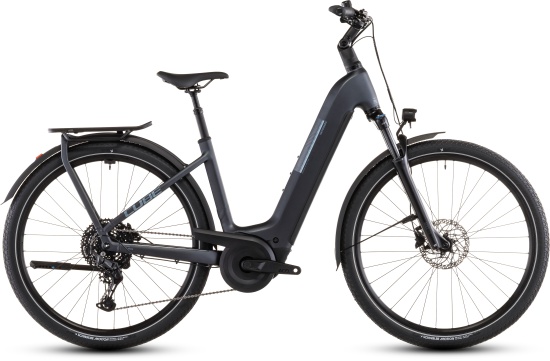 Cube Kathmandu Hybrid ONE 800 metallicgrey´n´grey