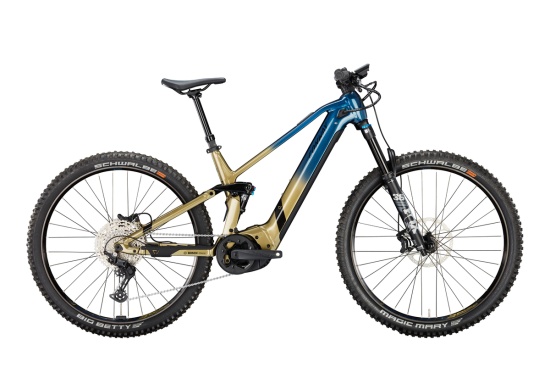 Conway XYRON S 4.9 FULL SUSPENSION BLUE METALLIC FADE / BRONZE METALLIC