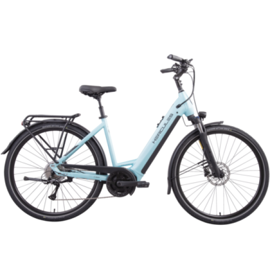 E-Bike HERCULES Futura Sport I-8 625 28 Zoll Wave Kettenschaltung | 8 Gang turquoise-matt